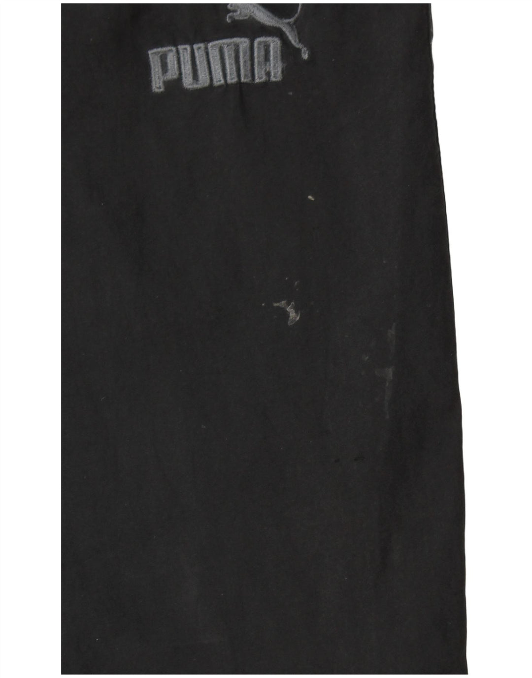 PUMA Pantalones de chándal capri gráficos para hombre, talla grande, color negro