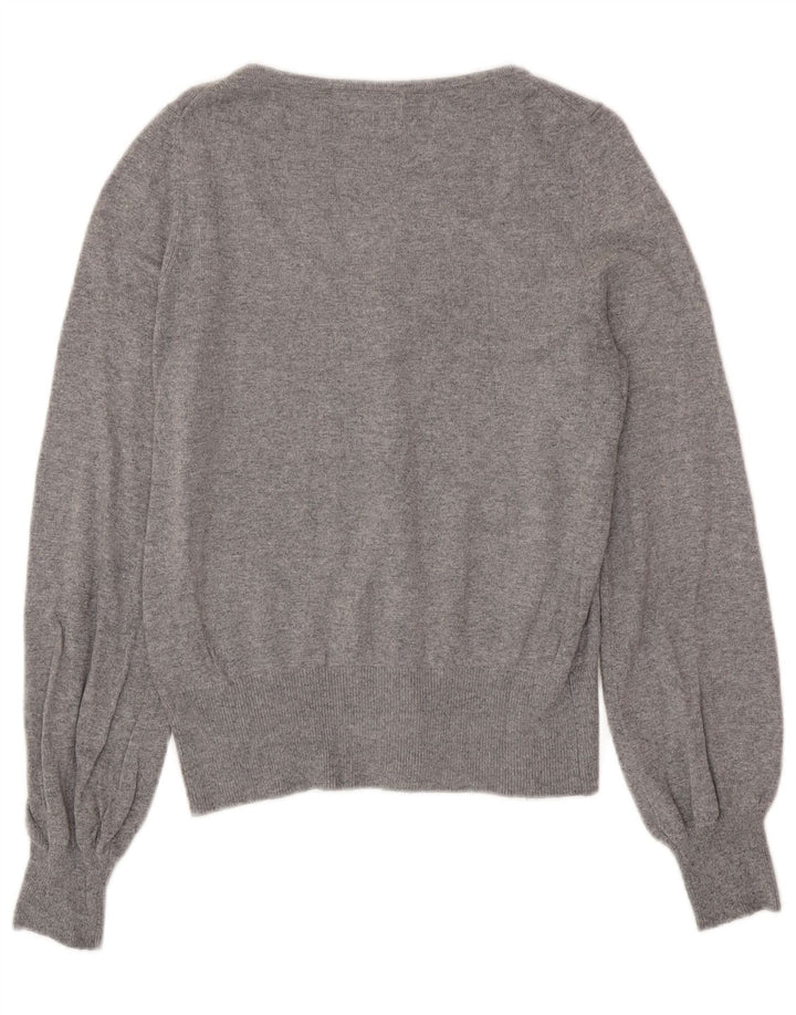 Marks & Spencer - Cárdigan para mujer, talla 40, viscosa gris medio