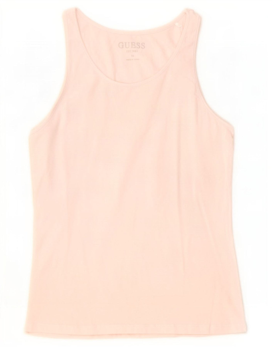 Guess Top Chaleco Niña 15-16 Años Rosa Poliéster