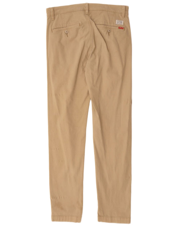 Levi's Pantalón chino cónico estándar para hombre W30 L32 Algodón beige