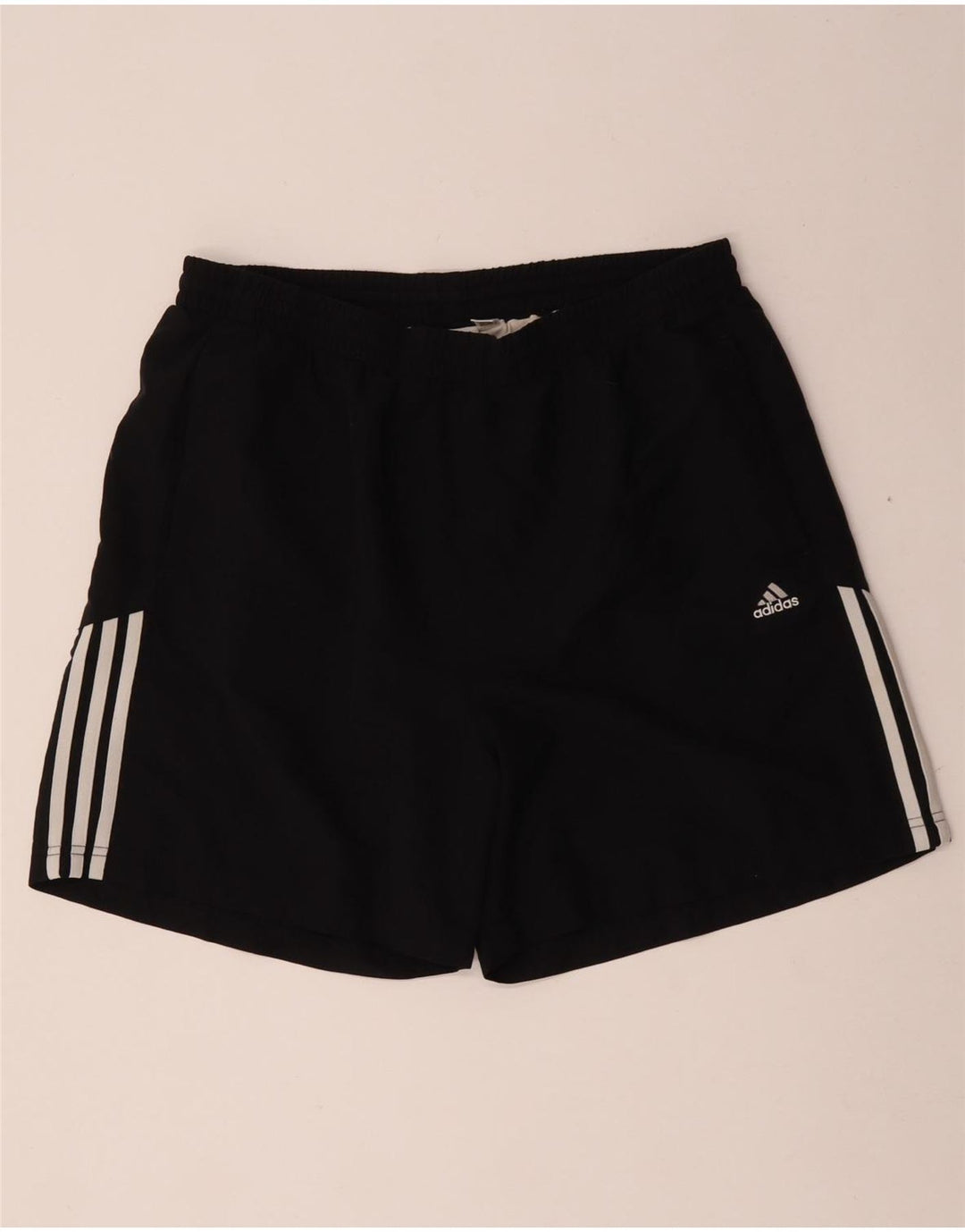 Adidas Pantalones cortos deportivos para hombre XL Negro Poliéster
