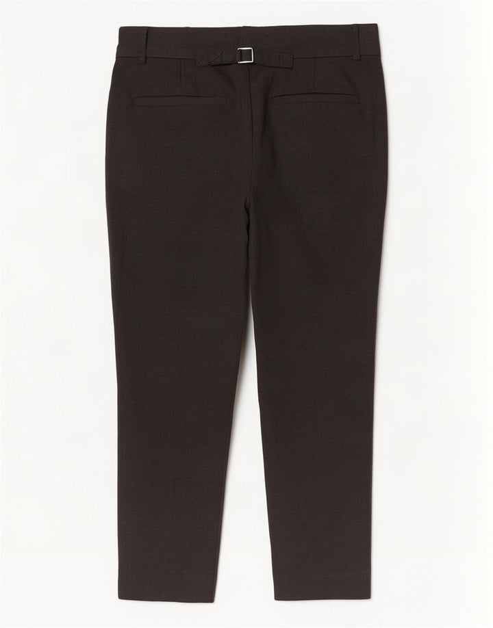 Zara Mujer Pantalones Cortos Pegged Medianos W28 L26 Cuadros Grises