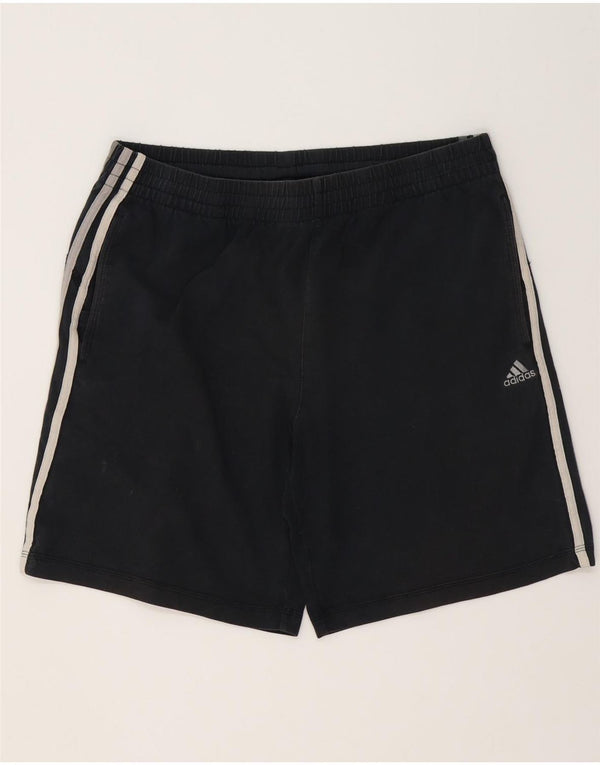 Adidas Mens Clima 365 Sport Shorts Medio Negro Algodón