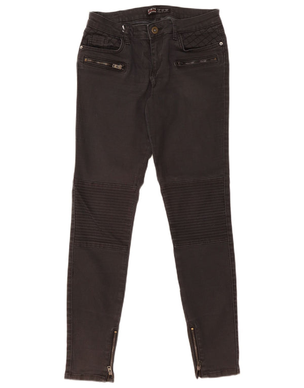 Zara Vaqueros pitillo para mujer EU 38 Small W28 L29 Negro