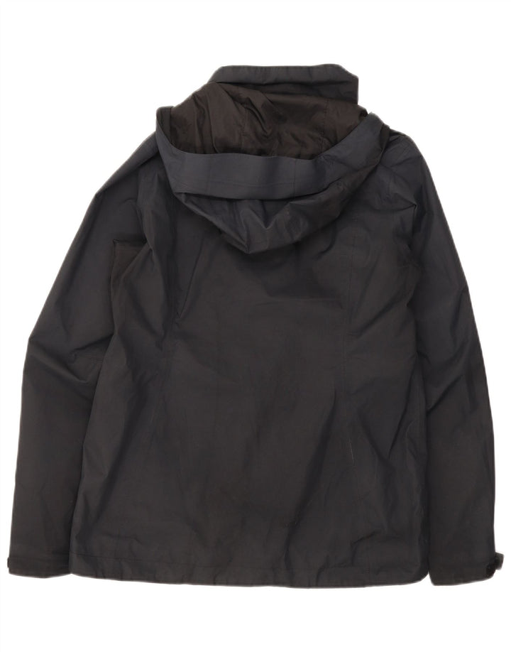 The North Face Chaqueta impermeable con capucha para mujer UK 40 Mediana Poliéster negro