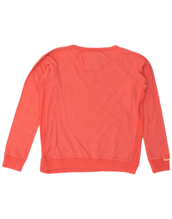 SUPERDRY Sudadera tipo jersey para mujer UK 46 Large Pink