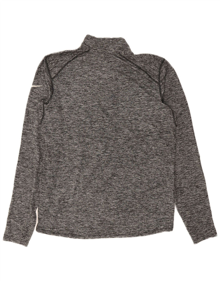 NIKE Hombre Super Bowl Lii Graphic Pullover Chándal Top Gris Medio