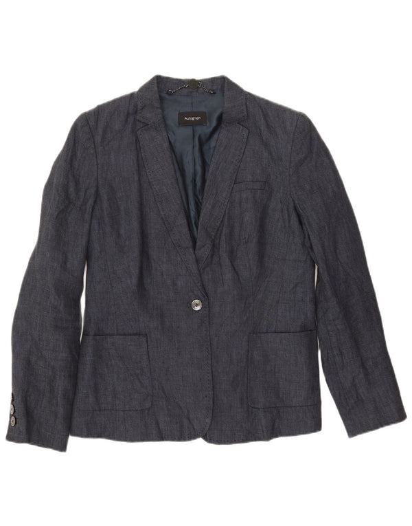 Marks & Spencer Chaqueta Autograph para Mujer UK 40 Medium Azul Marino