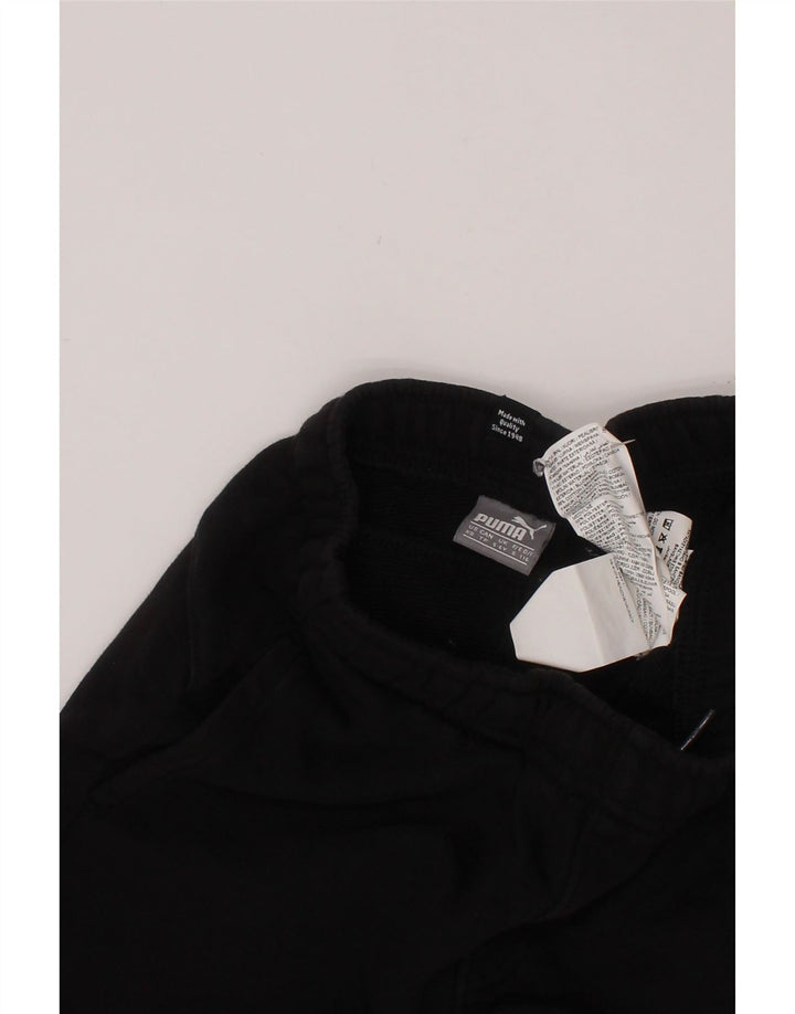 PUMA Pantalones cortos deportivos para niño 5-6 años Algodón negro