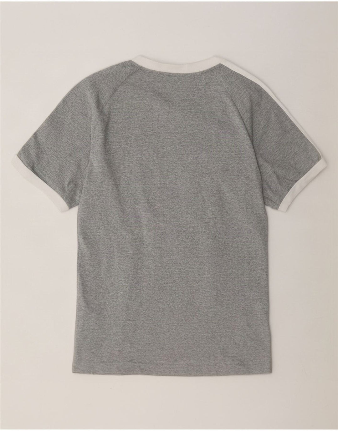 Camiseta Adidas Hombre Top Algodón Moteado Gris Medio