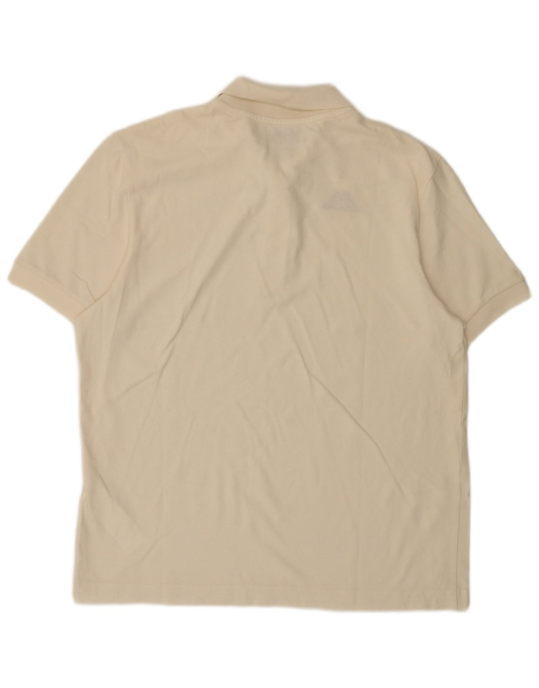 Kappa Polo Hombre Grande Blanco Algodón
