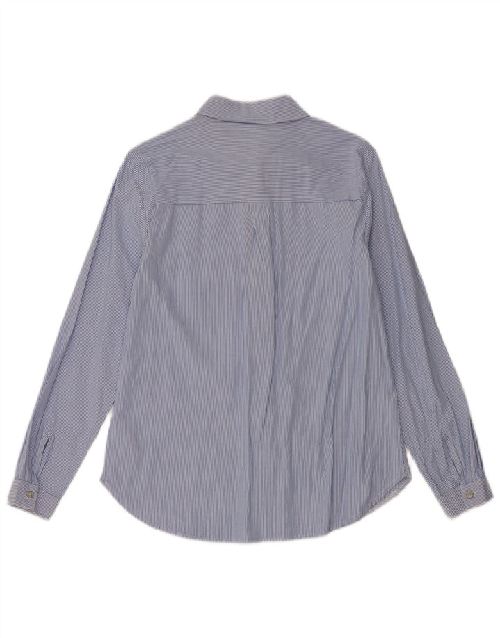 Monsoon Camisa para mujer UK 8 Small Azul Floral Algodón