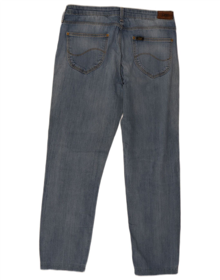 Vaqueros Cortos Lee Mujer W29 L25 Azul