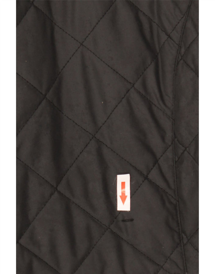 Schoffel Chaqueta acolchada extragrande para mujer UK 10 Small Poliéster negro