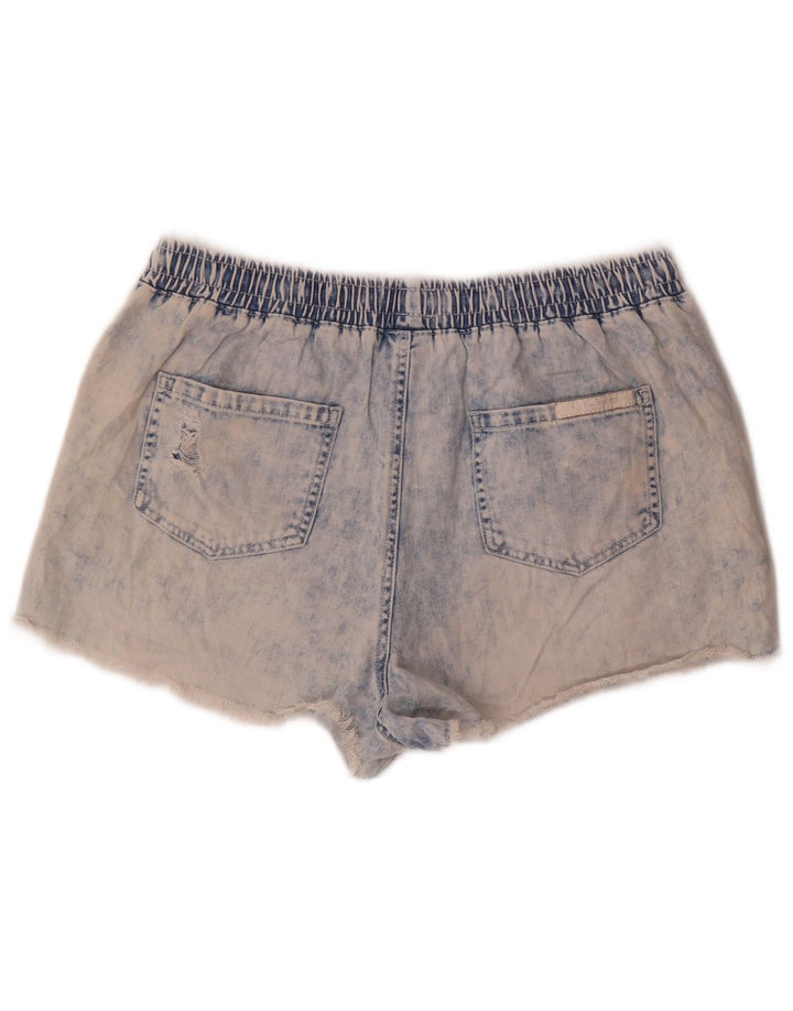 Pantalones cortos de mezclilla Billabong para mujer W32 algodón azul grande