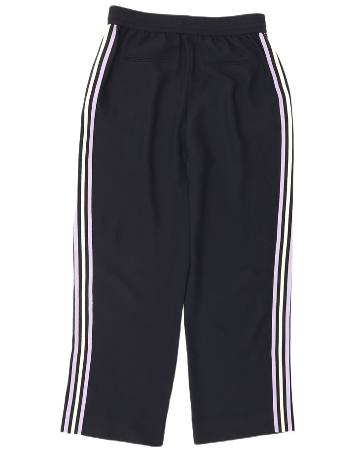 Whistles Pantalones de chándal para mujer UK 40 Mediano Poliéster a rayas azul marino