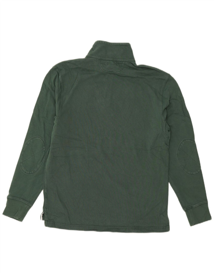 J. Crew Sudadera con Cuello y Cremallera para Hombre Jersey pequeño de algodón Verde