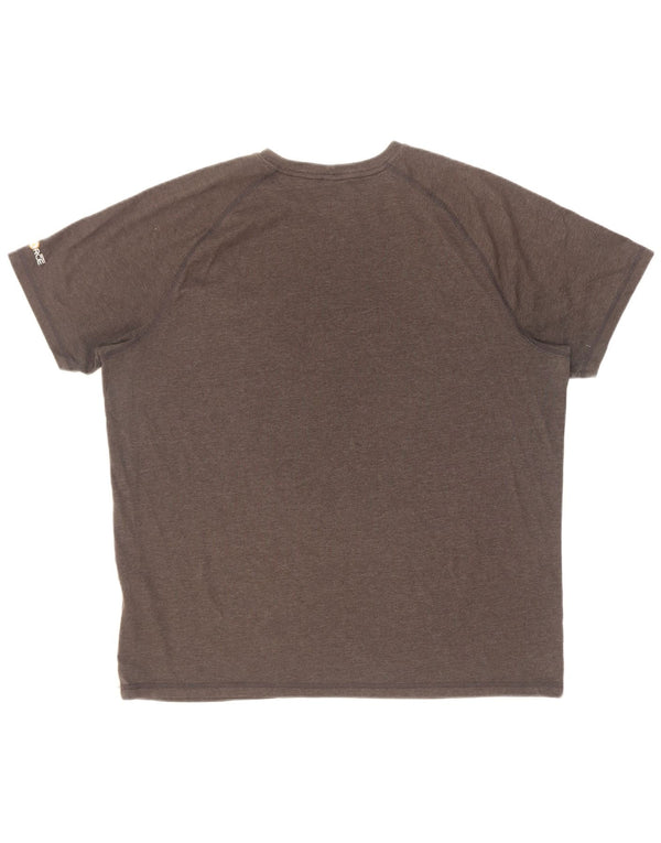 Carhartt Camiseta de ajuste relajado para hombre Top grande de algodón gris