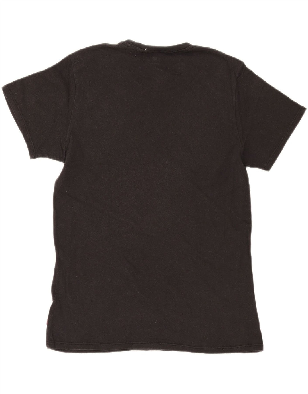 LEVI'S Mens Graphic T-Shirt Top Medium Black Vintage Levi's and Second-Hand Levi's from Messina Hembry 