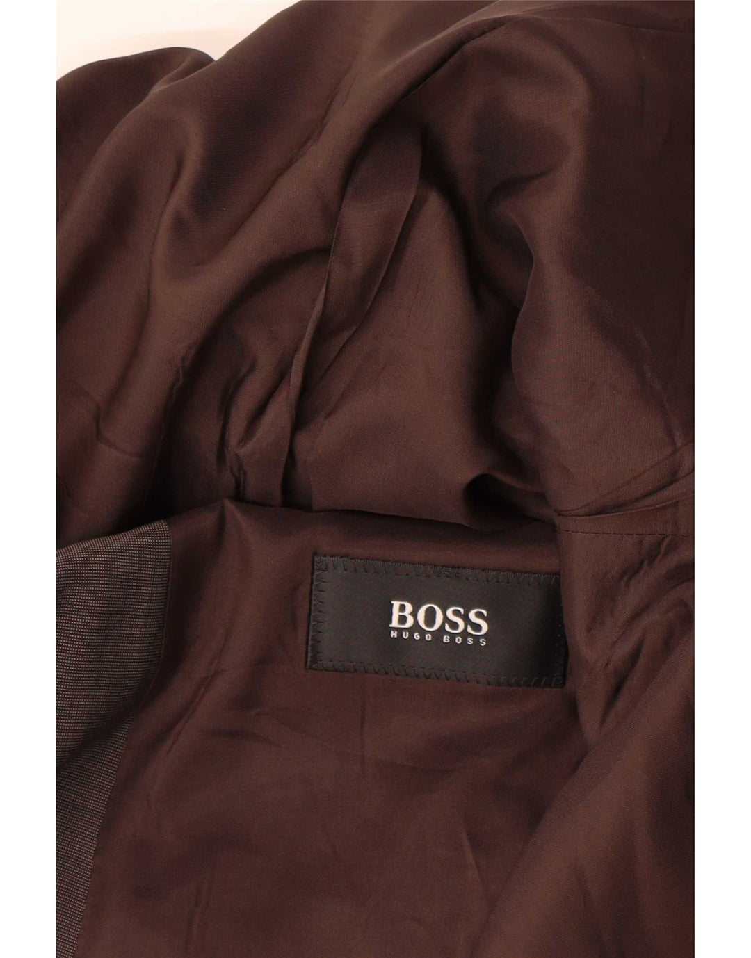Hugo Boss Chaqueta tipo blazer de 3 botones para hombre EU 46 Small Grey Virgin Wool