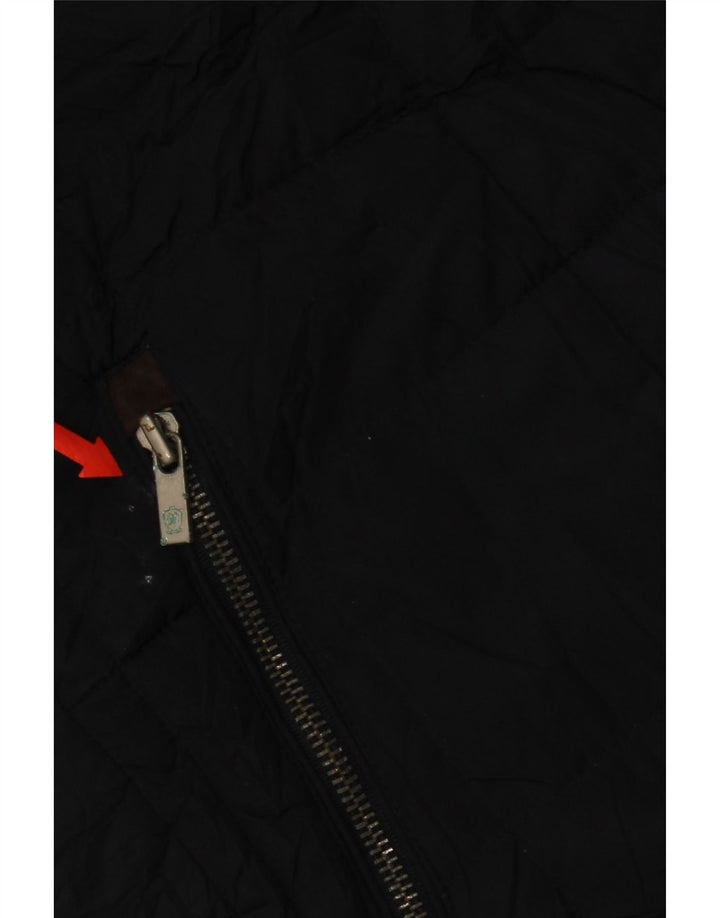 Massimo Dutti Chaleco Acolchado Hombre UK 44 2XL Azul Marino Poliéster
