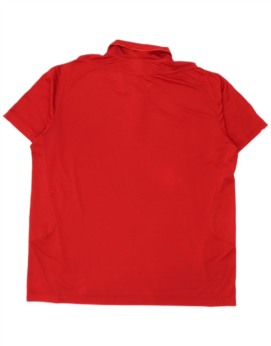 Adidas Polo Climacool para hombre IT 50/52 2XL Rojo Colorblock Poliéster
