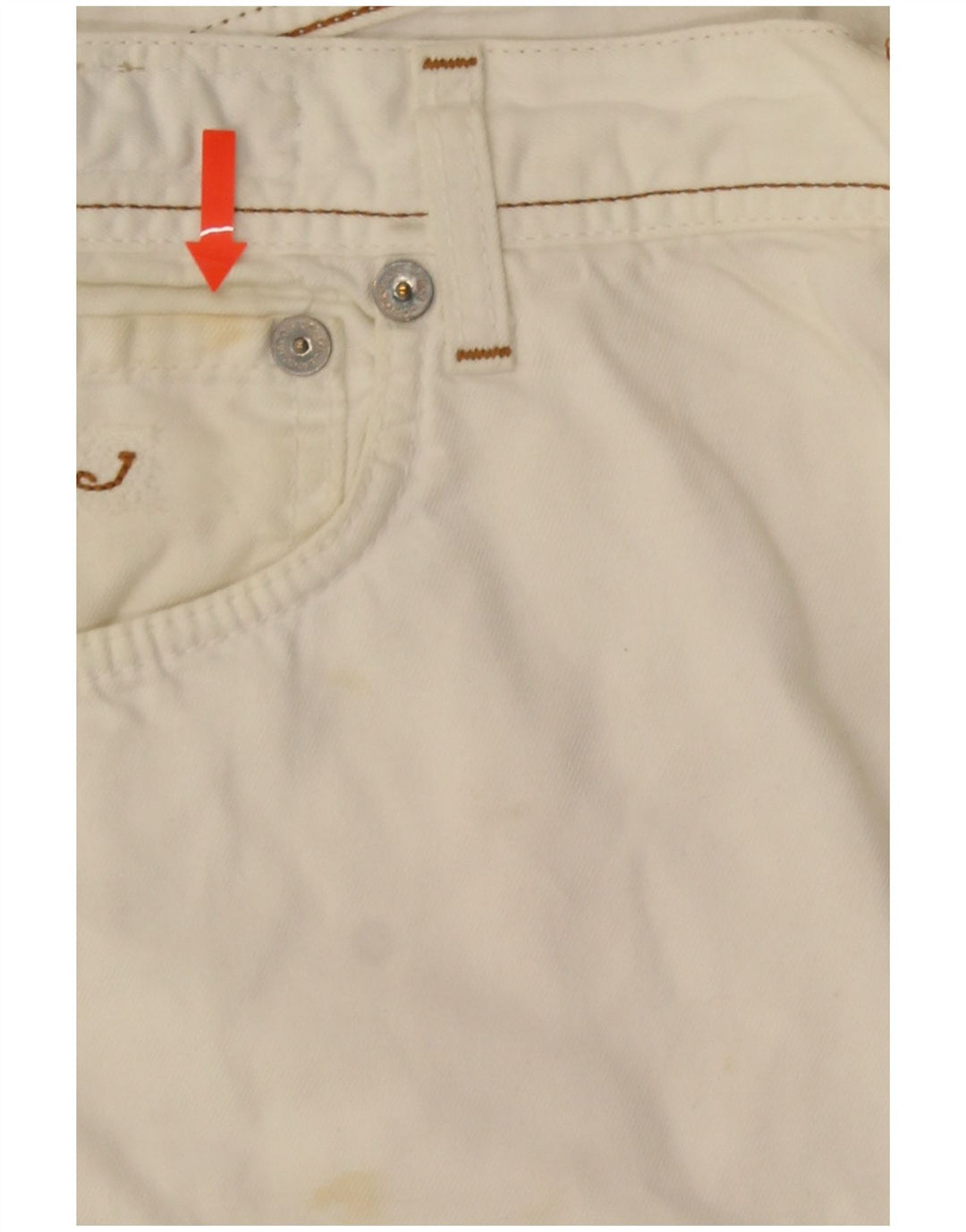 Jacob Cohen Vaqueros rectos para hombre W35 L34 Blanco