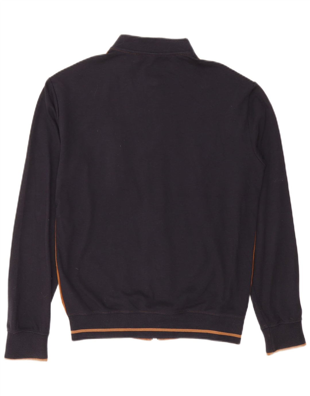 Zara Mens Bomber Jacket UK 36 Small Marrón Colorblock Algodón
