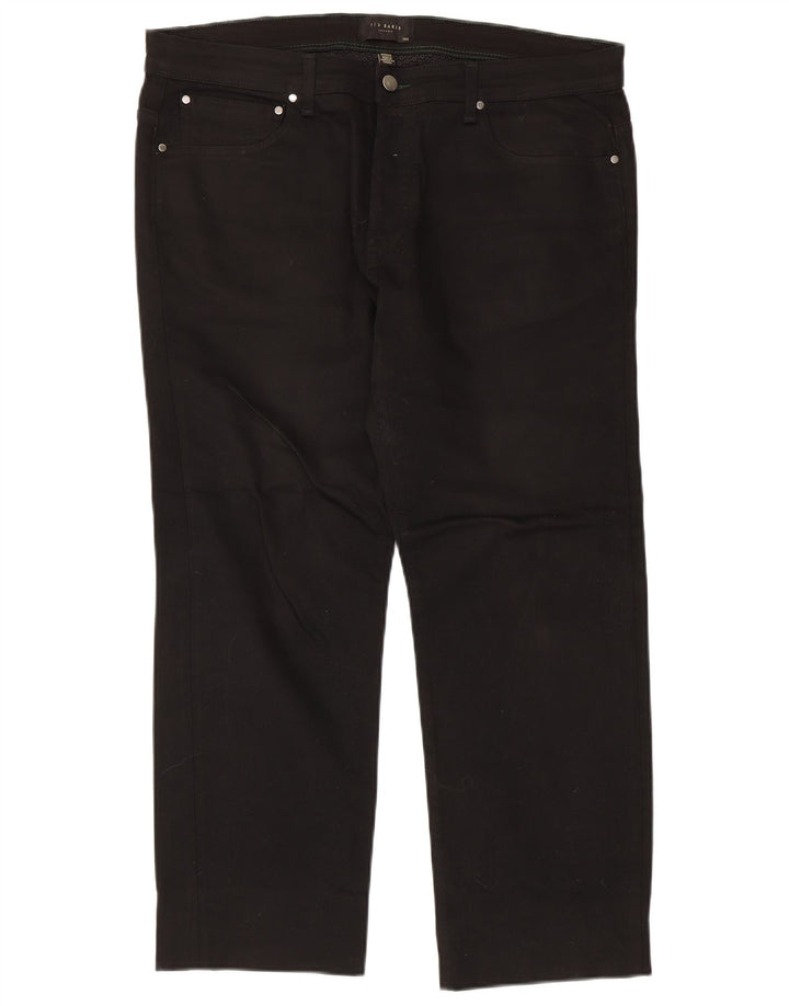 Vaqueros rectos para hombre de Ted Baker W36 L26 Algodón negro