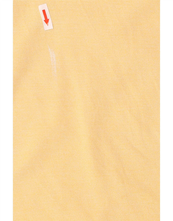 Polo Lacoste para hombre talla 5 grande algodón amarillo