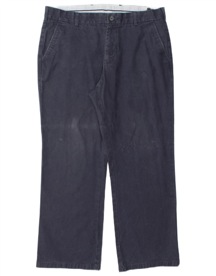 TOMMY HILFIGER Pantalón chino Soho de ajuste relajado para hombre W36 L30 Azul marino