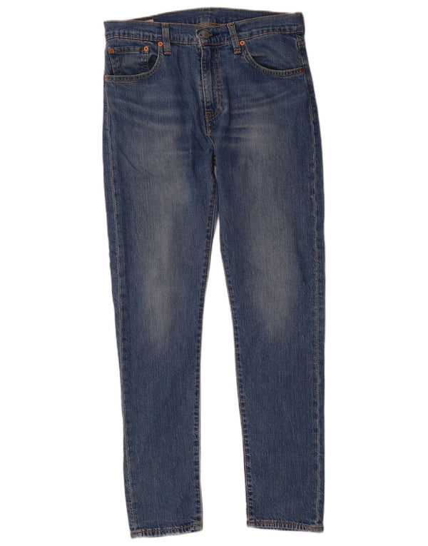Levi's Hombre 512 Slim Tapered Jeans W32 L32 Algodón Azul
