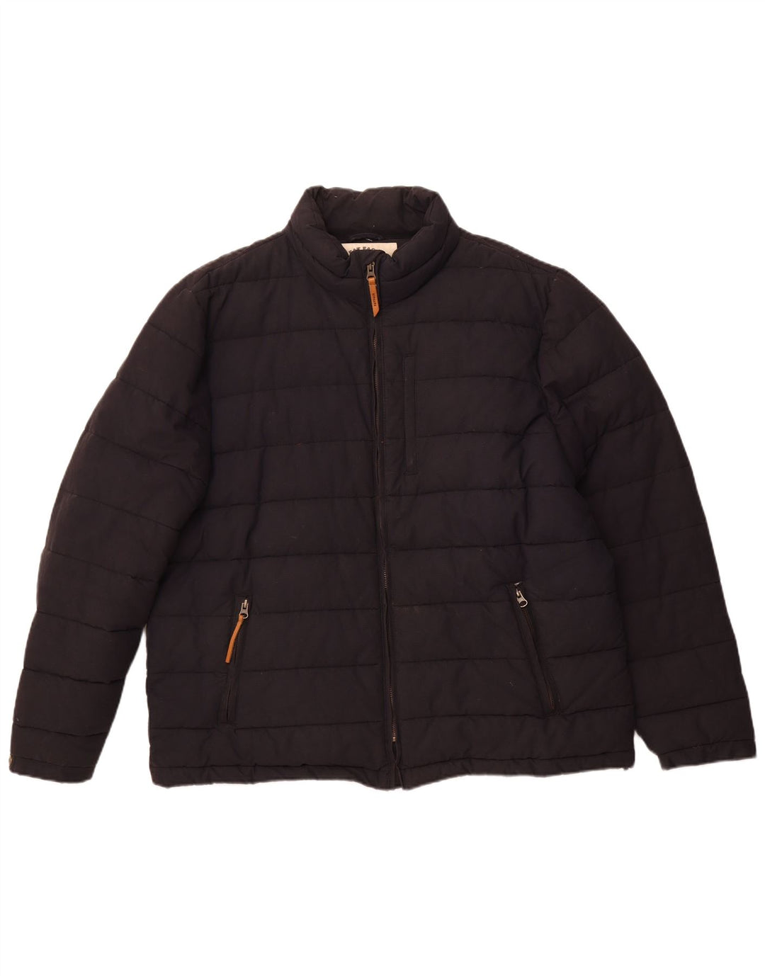 FAT FACE Chaqueta acolchada para hombre UK 44 2XL Negro Algodón