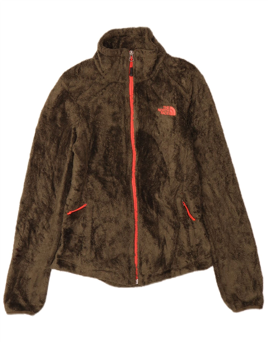 The North Face Chaqueta polar para mujer UK 6 XS Caqui Poliéster