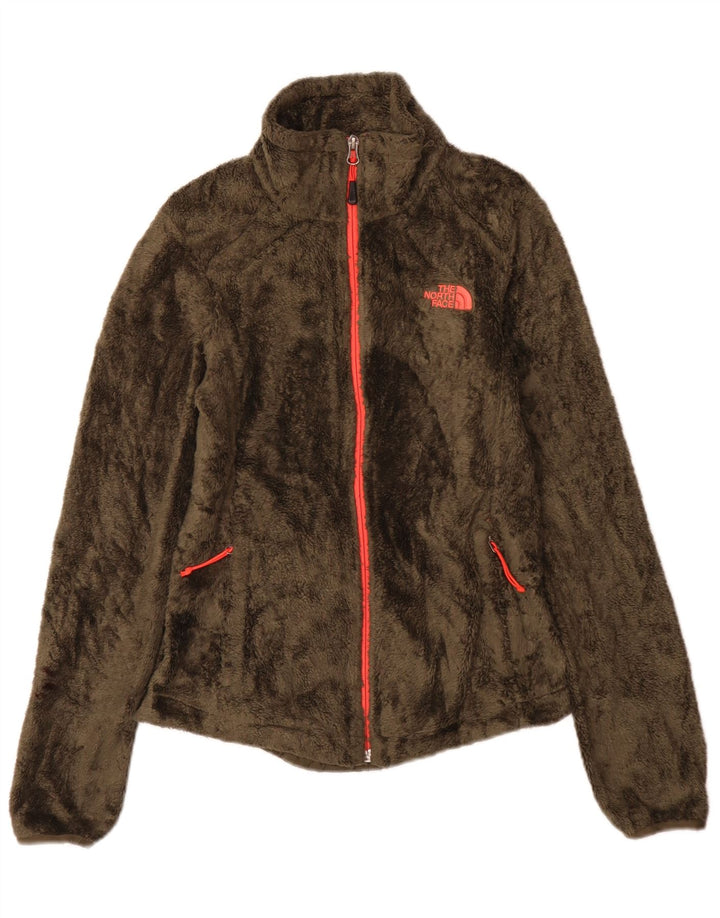 The North Face Chaqueta polar para mujer UK 6 XS Caqui Poliéster