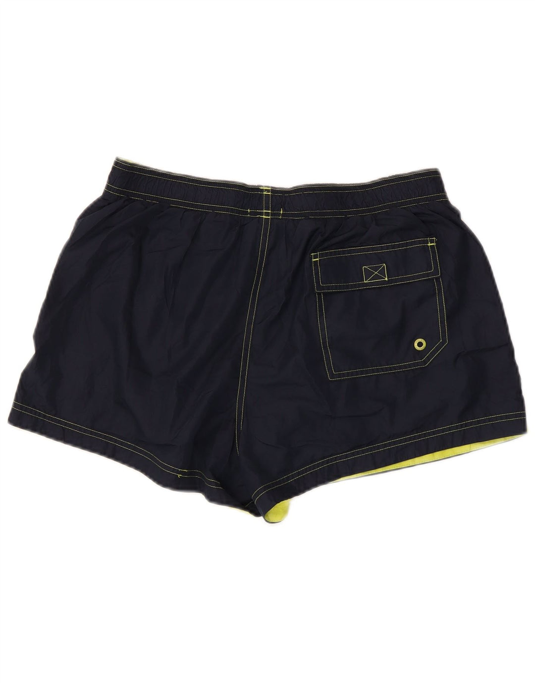 Calvin Klein Bañador con gráfico para hombre, talla grande, poliéster azul marino