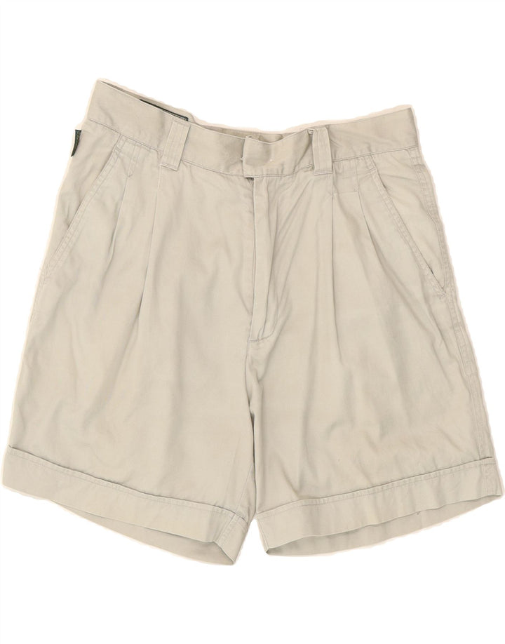EUROPEAN PROJECT Womens Pegged Chino Shorts W30 Medium  Grey Vintage European Project and Second-Hand European Project from Messina Hembry 