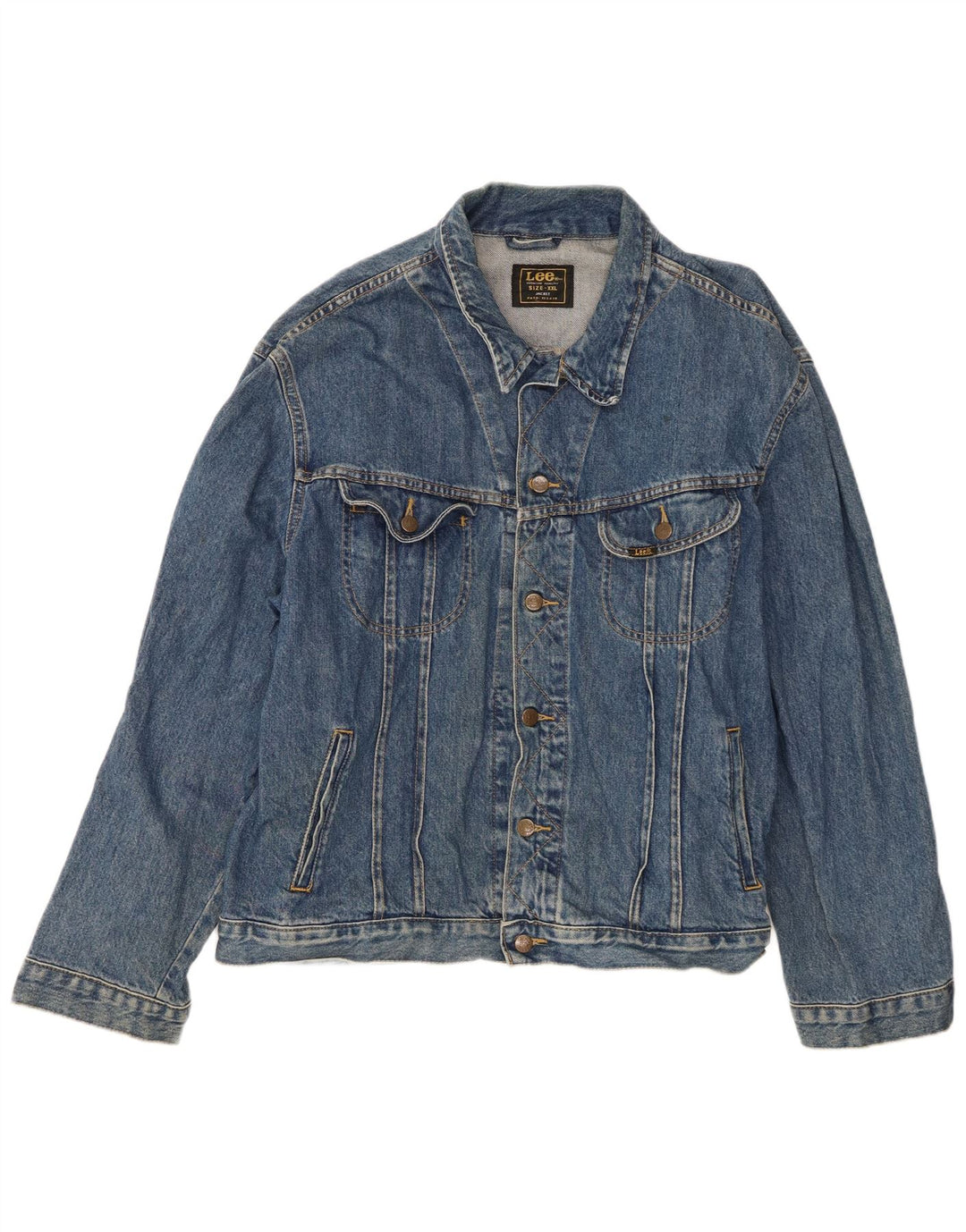 Lee Chaqueta vaquera para hombre UK 44 2XL Algodón azul