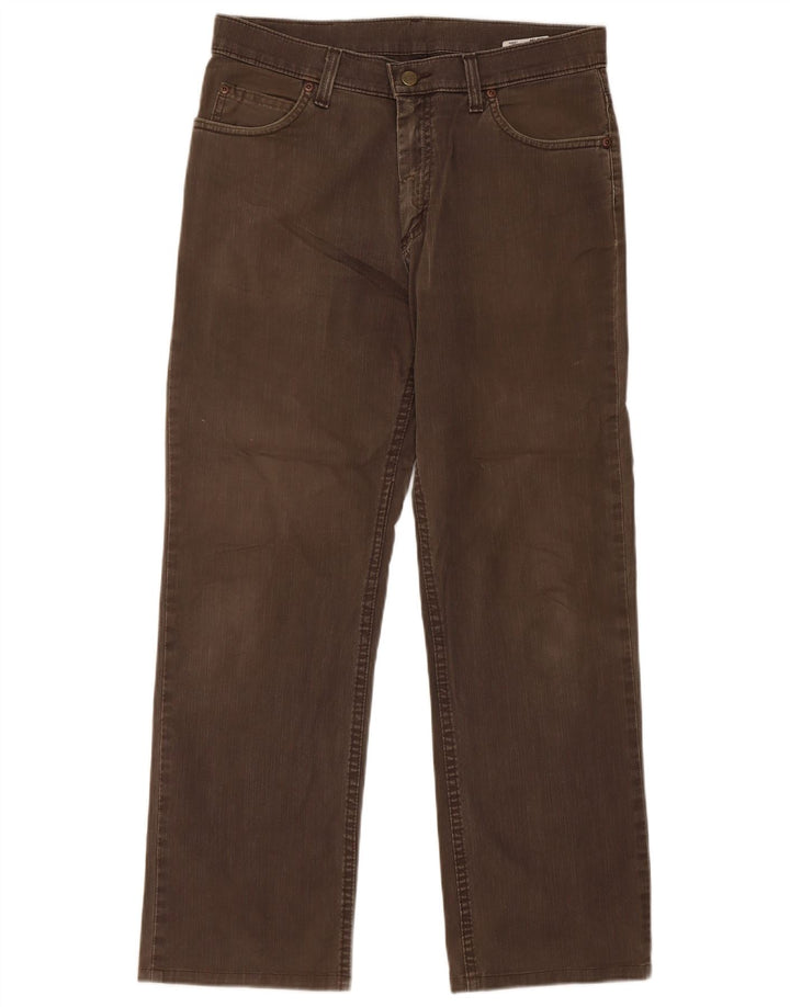 Vaqueros rectos Lee para hombre W32 L29 Algodón marrón