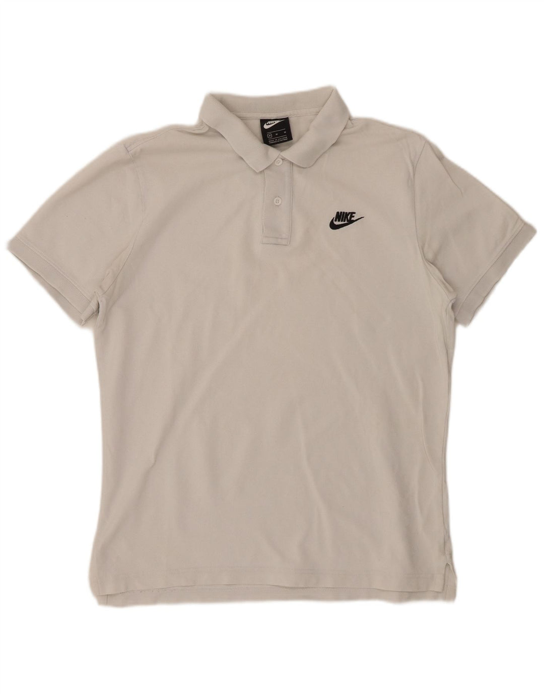 Polo NIKE Hombre Algodón Blanco Mediano