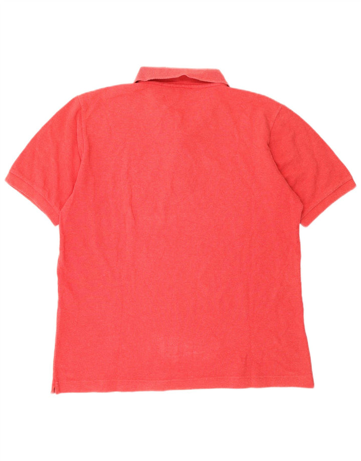 Kappa Polo Hombre Small Rojo Algodón