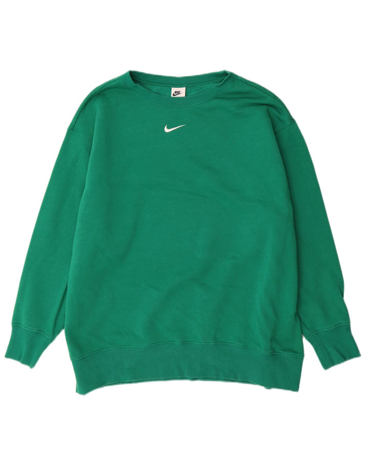 NIKE Sudadera con capucha para hombre Jumper XL Algodón verde