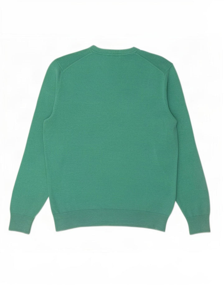 Jersey Con Cuello En V De Algodón Verde Medio | Gap Hombre