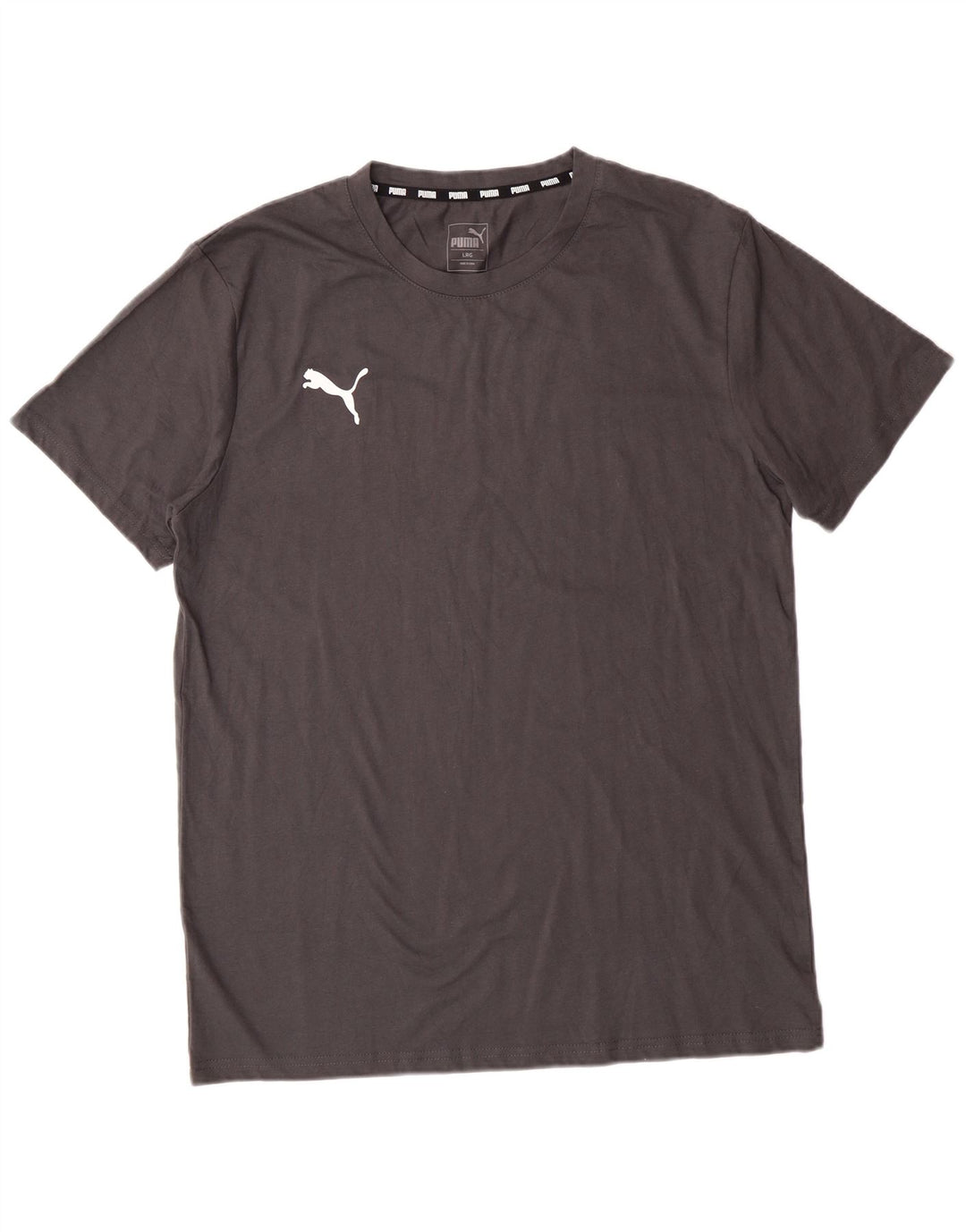 Camiseta PUMA para hombre Top grande de algodón gris