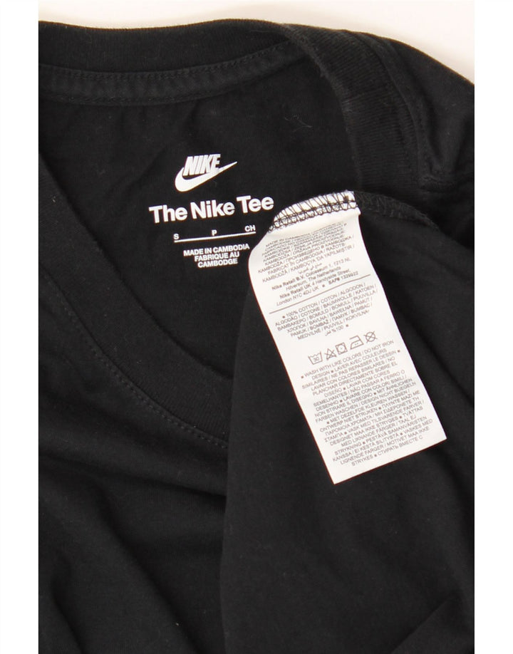 Camiseta Nike Hombre Top Small Negro Algodón