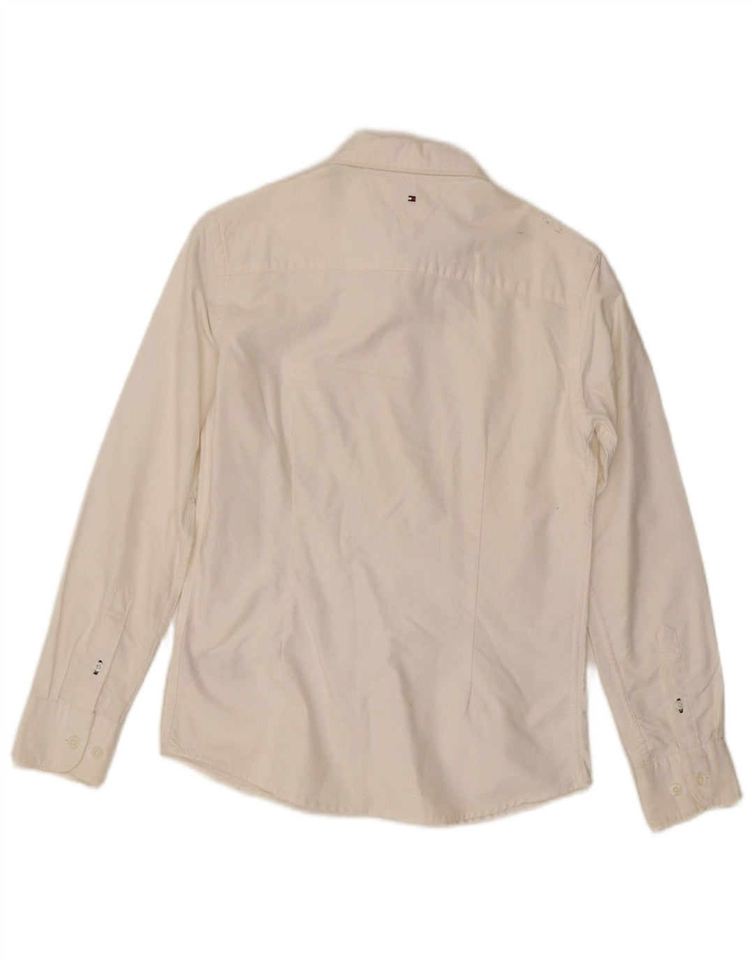 Tommy Hilfiger Camisa Niño 11-12 Años Blanco Algodón
