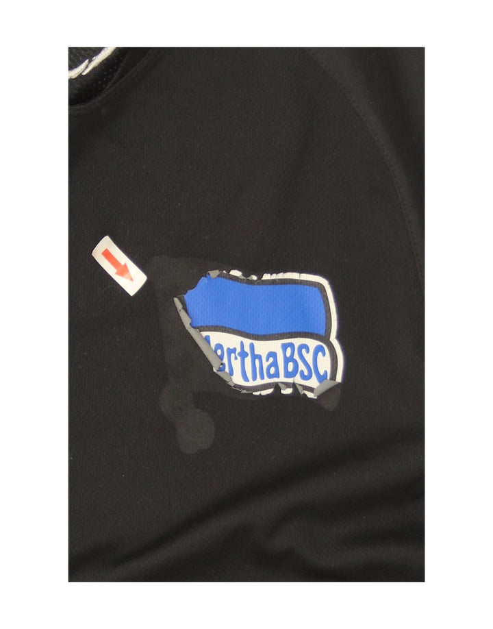 Camiseta Nike Dri Fit Graphic para hombre, poliéster color block, mediano, negro