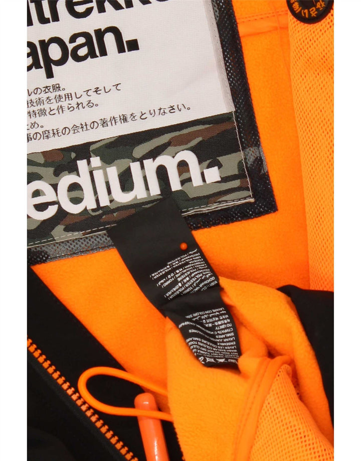 Superdry Chaqueta Cortavientos The Windtrekker Graphic para Hombre UK 38 Medium Black