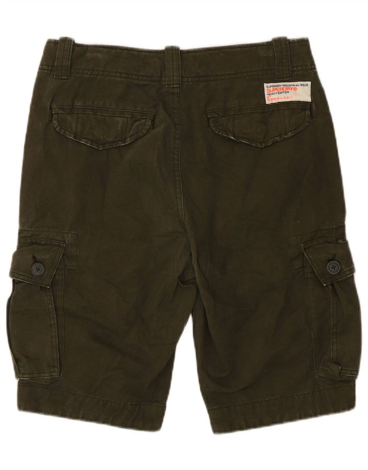 Superdry Shorts Cargo Para Hombre Pequeños W29 Algodón Caqui