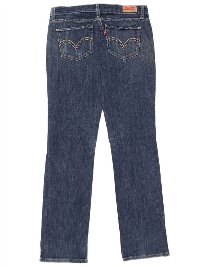 Vaqueros Levi's Mujer 524 Rectos W29 L32 Algodón Azul